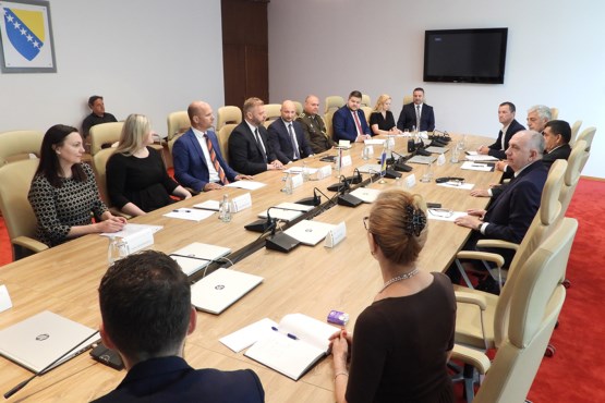Članovi Zajedničke komisije za evropske integracije Parlamentarne skupštine BiH razgovarali sa delegacijom Komiteta za odbranu i sigurnost Parlamenta Slovačke Republike